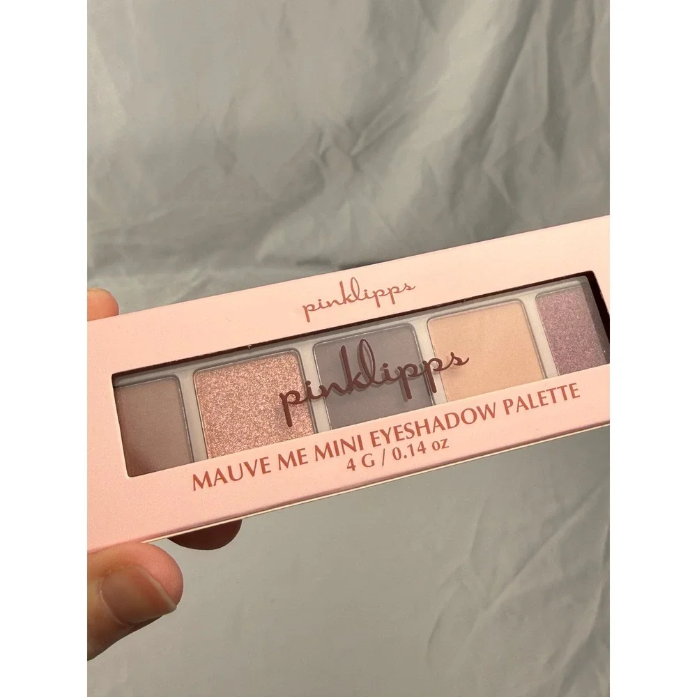 Pink Lipps Mauve‎ Me Mini Eyeshadow Palette 5 Pan Shimmer Matte 4g 0.14oz 4C02